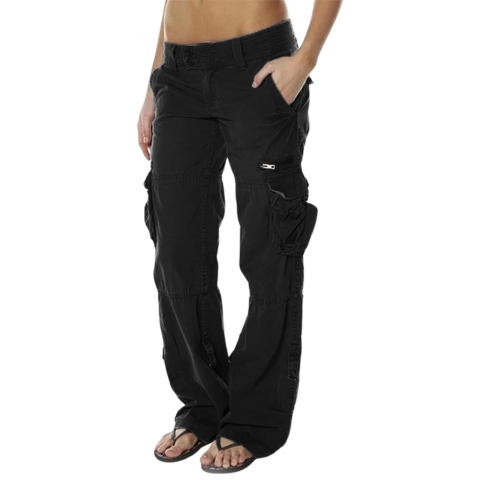 Pantalon cargo femme détente confortable