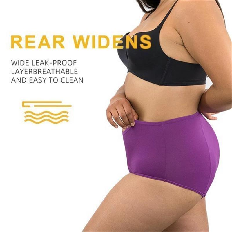 Culotte Absorbante Femme Taille Haute Respirante Confort