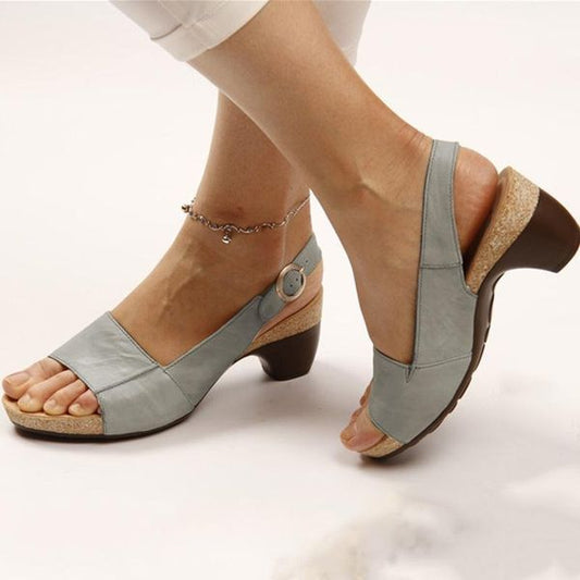 Sandales à Talon Haut pour Femme - Élégantes et Confortables - PanierRoyale