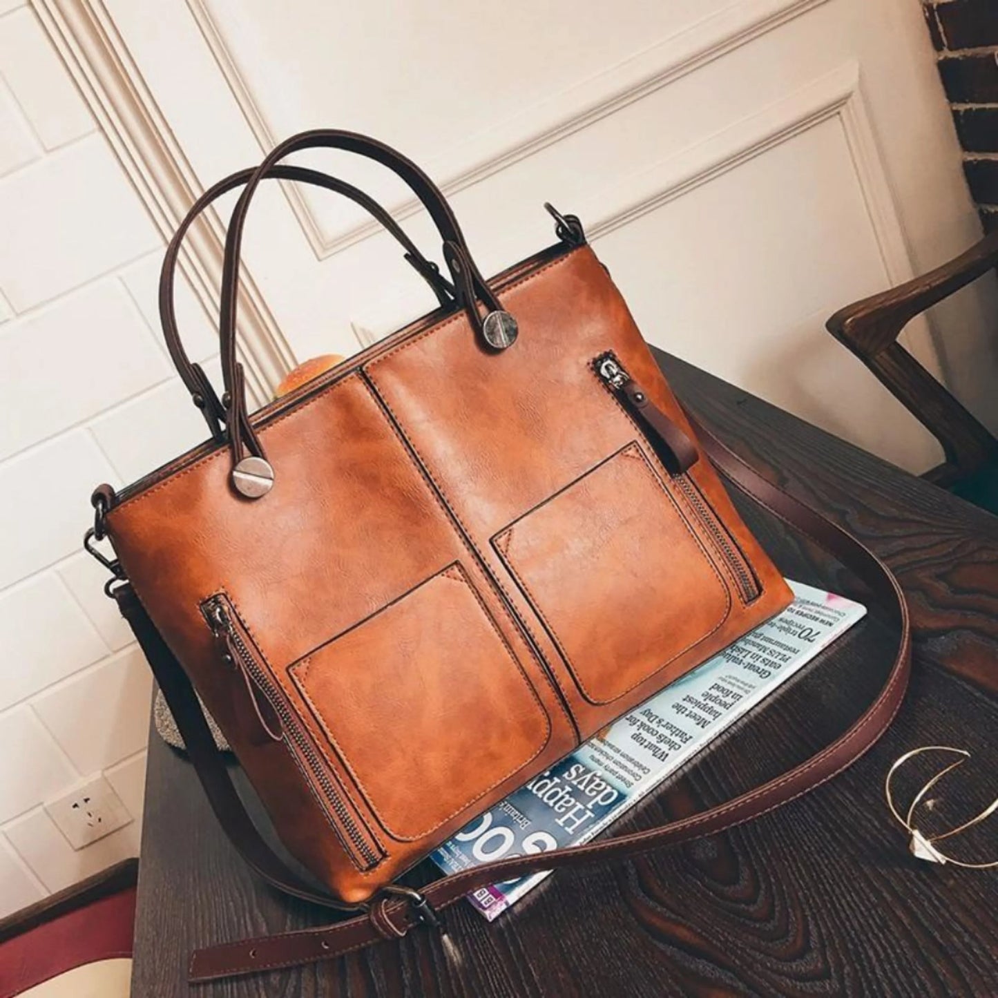 Sac À Épaule Féminin Grande Capacité - luxestyle