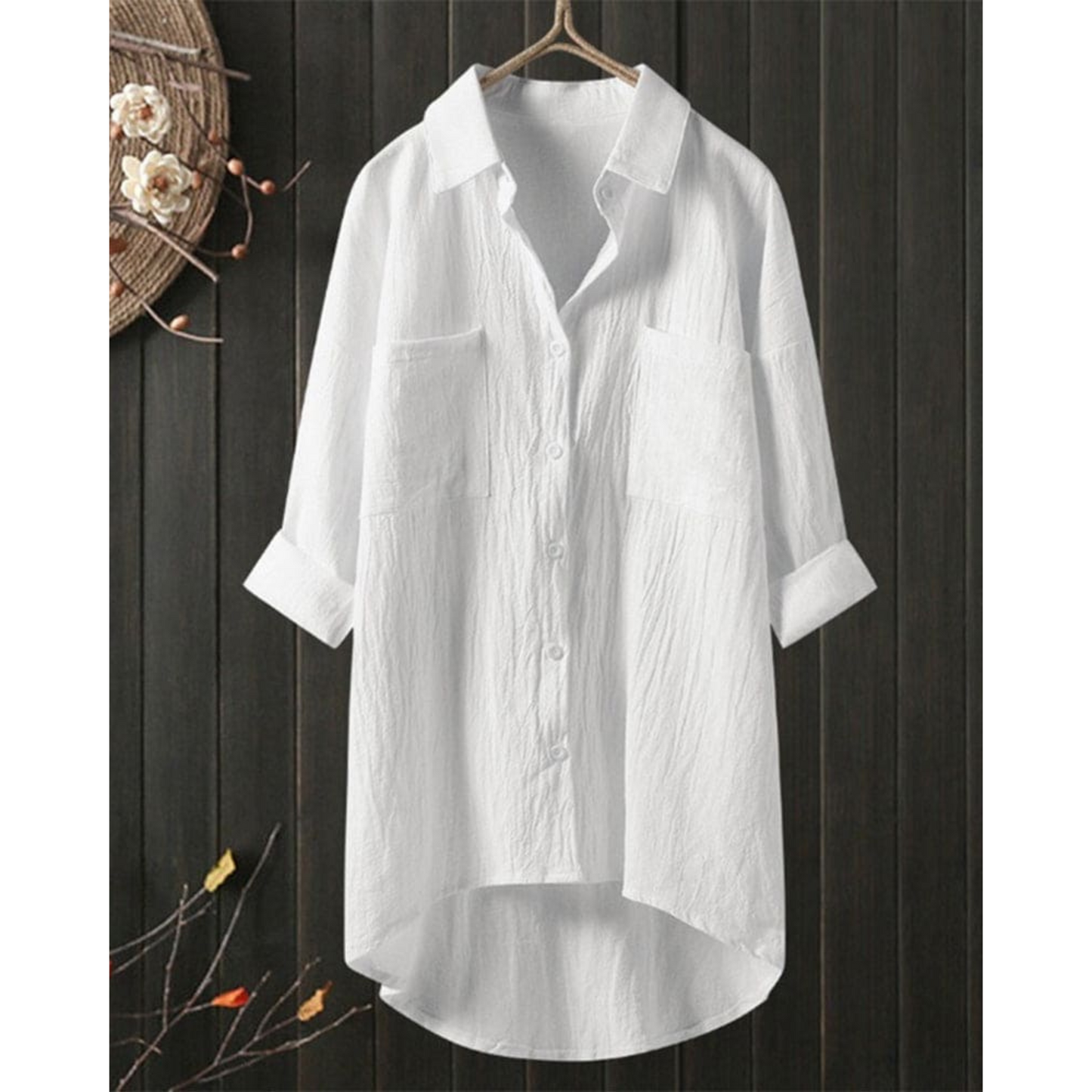 Blouse Féminine Légère | Manches Longues Élégantes - luxestyle