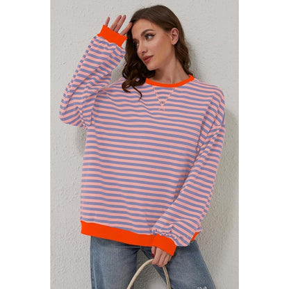 Sweat Femme Rayé Décontracté - luxestyle