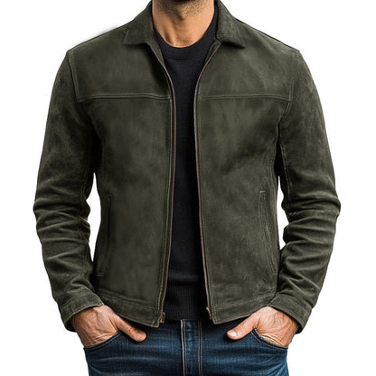 Veste féminine zippée avec poches latérales et manches longues