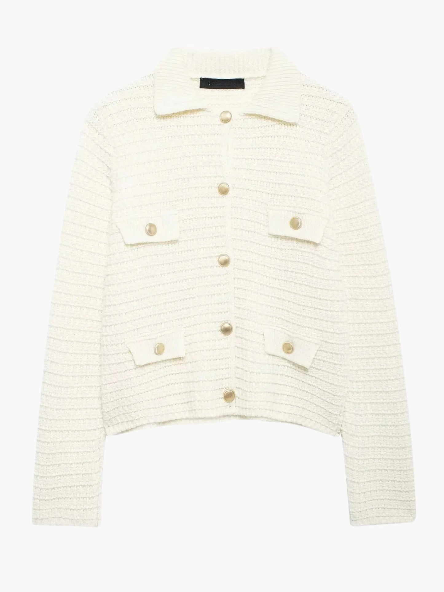 Cardigan Femme Tricoté Boutons Décontracté - BerlinGlamour