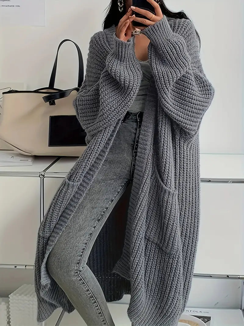 Gilet Femme Tricot Doux pour Automne et Hiver