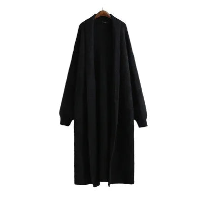 Manteau Femme Long Élégant Style Hiver