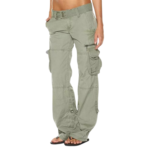 Pantalon cargo femme détente confortable