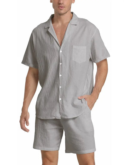 Costume Homme Lin Coton Respirant et Élégant