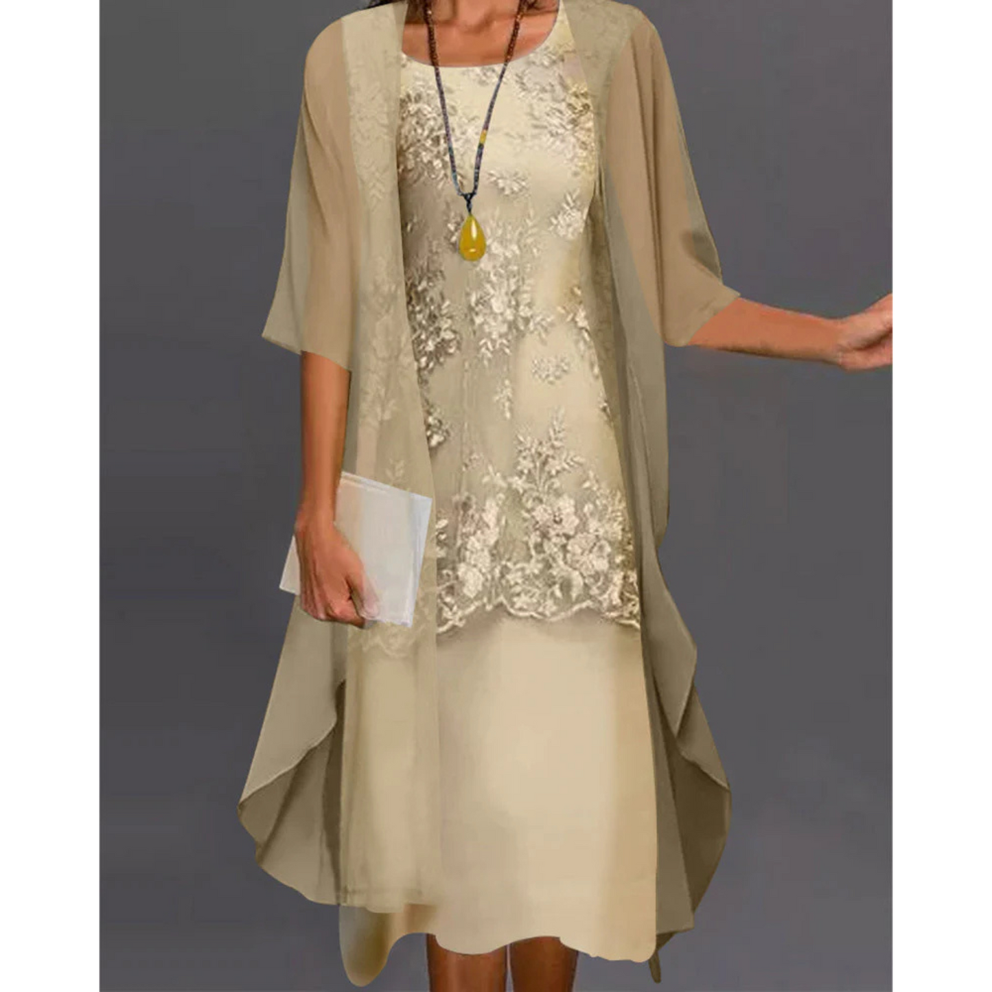 Robe Femme Décontractée Deux Pièces