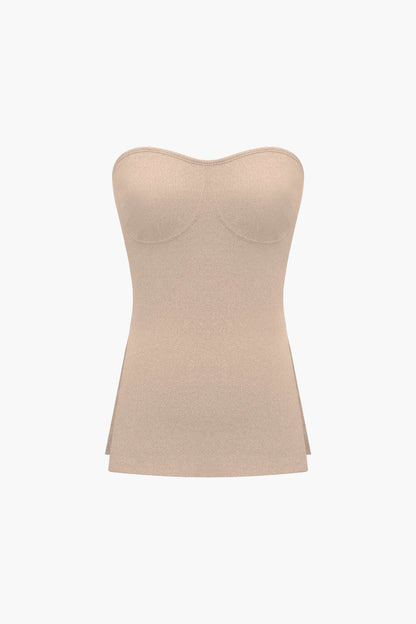 Ensemble Bustier et Shorts Élégant Féminin