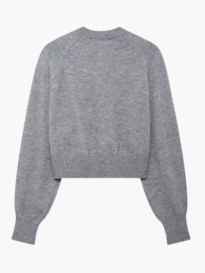 Cardigan Court Tricot Féminin