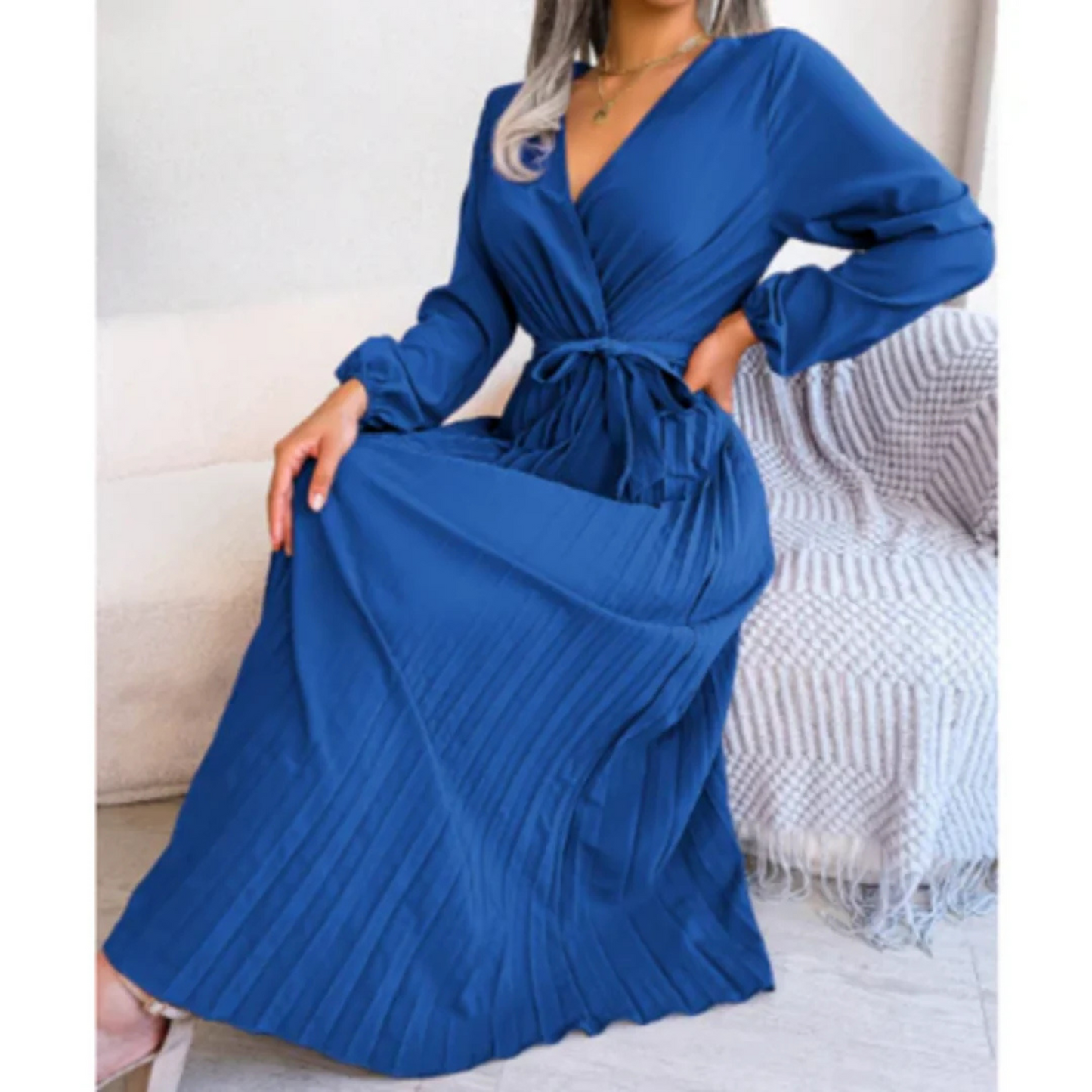 Robe Femme Chic Mi-Longue pour Soirée