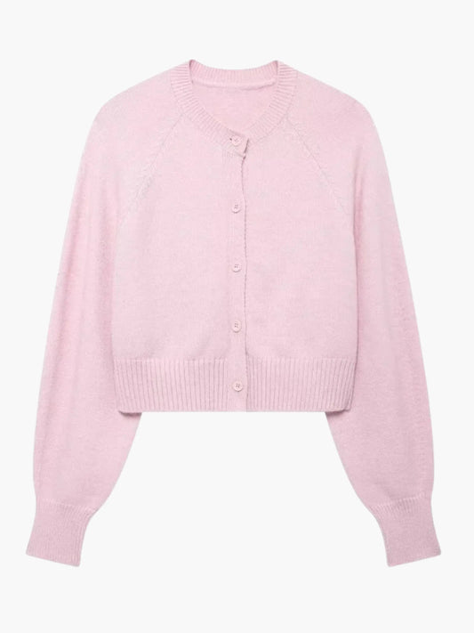 Cardigan Court Tricot Féminin - BerlinGlamour