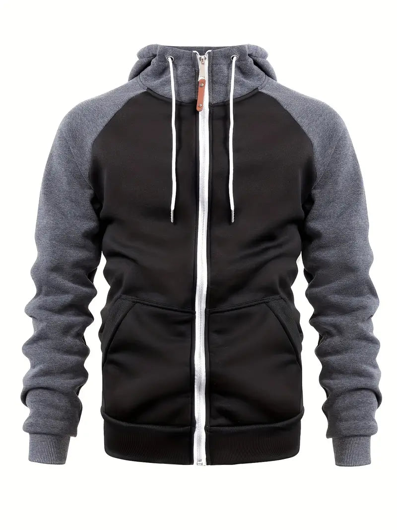 Sweat à Capuchon Homme Noir et Confortable