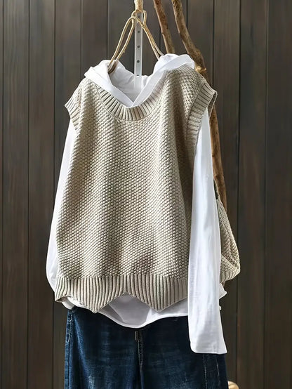 Pull Femme Court Manches Courtes Décontracté