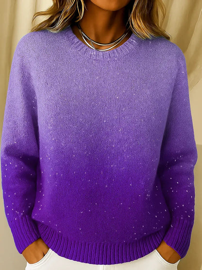 Pull Femme Tricot Doux Coupe Classique