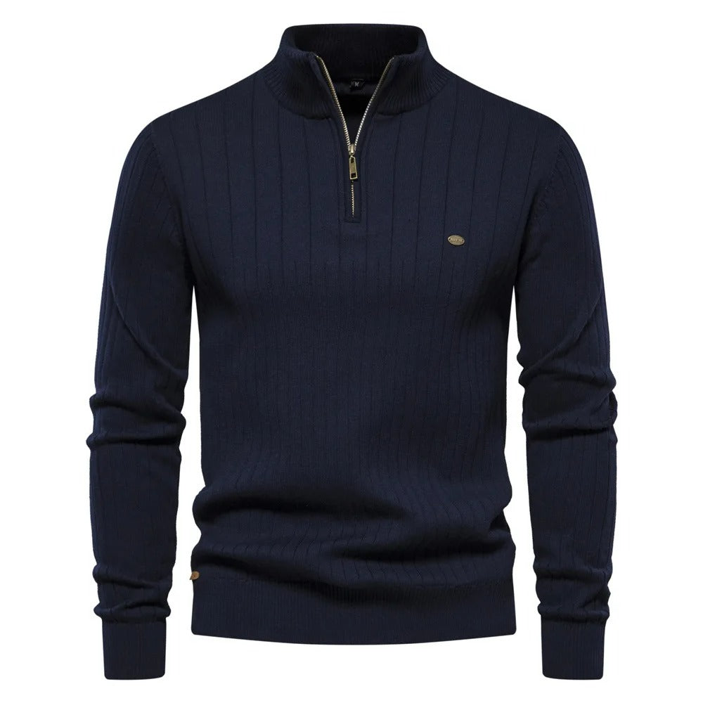 Pull Homme Hiver Doux et Chauffant