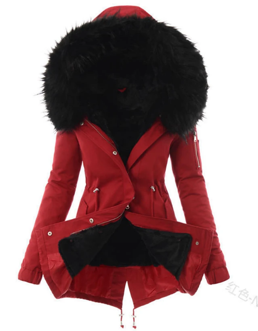 Manteau Femme Hiver Chauffant et Élégant Grande Taille
