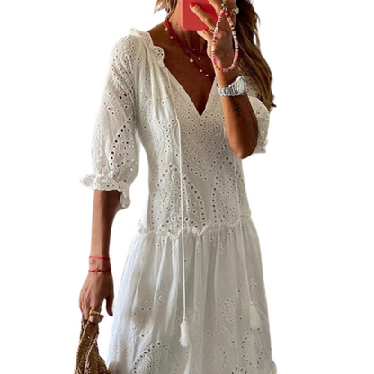 Robe femme longue et confortable décontractée - PanierRoyale