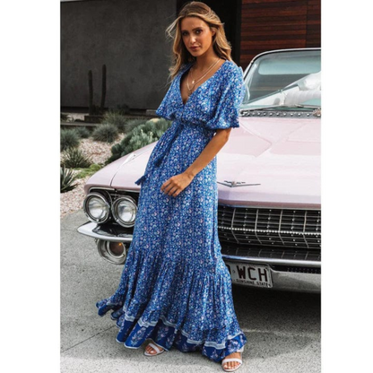Robe Féminine Taille Cintrée Chic et Élégante