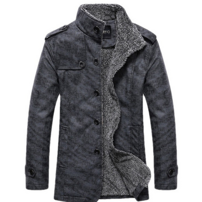Blouson Hiver Doux et Confortable Fermeture Éclair