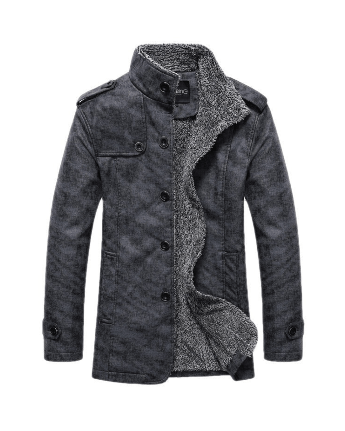Veste Cuir Synthétique Homme Hiver Chaud - PanierRoyale