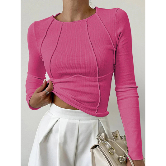Pull Femme Noir Manches Longues Chic Élégant - PanierRoyale