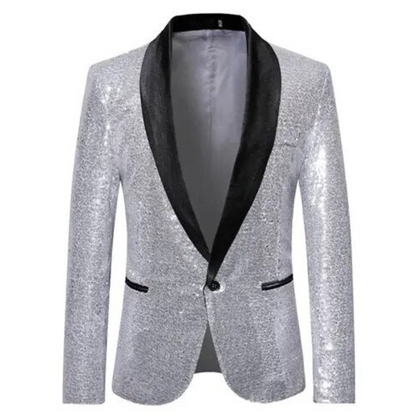 Blazer Formel Pour Homme Avec Paillettes | Fête