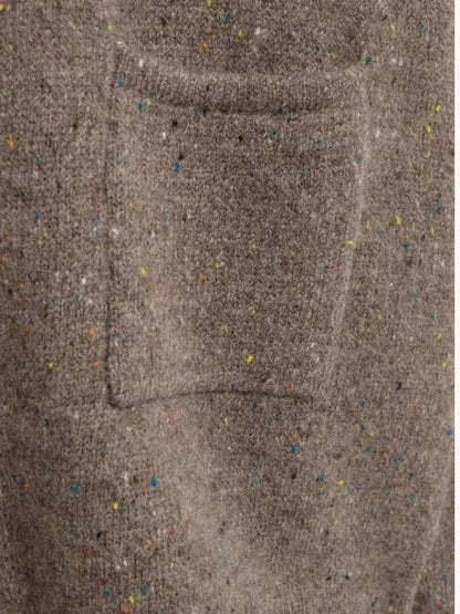 Cardigan Femme Décontracté à Col Montant
