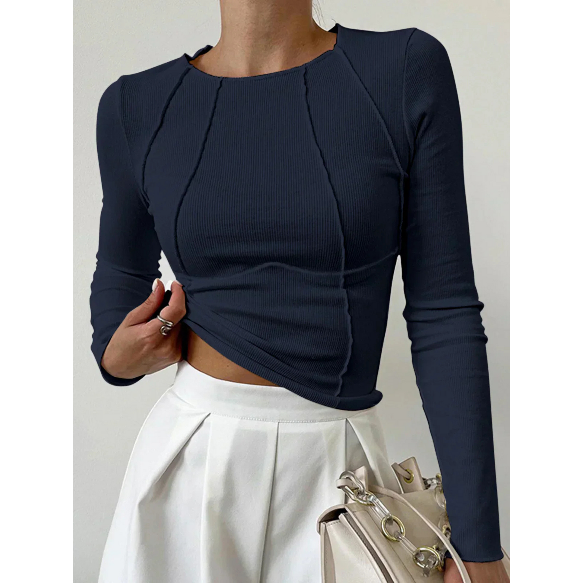 Pull Femme Classique à Manches Longues - PanierRoyale