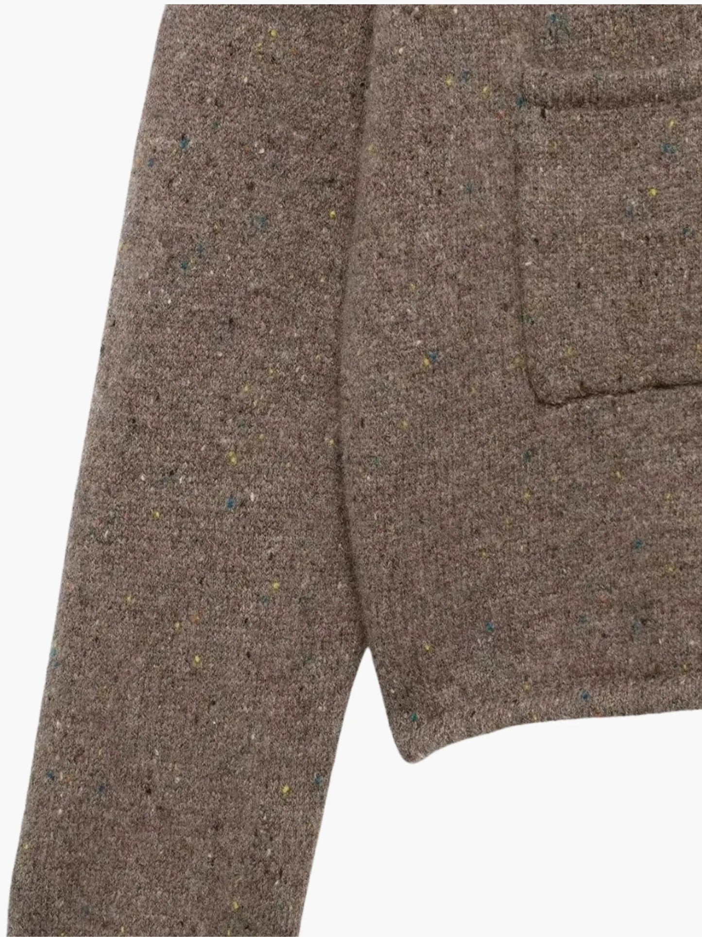 Cardigan Femme Décontracté à Col Montant