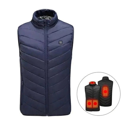 Gilet Homme Hiver Léger et Chauffant