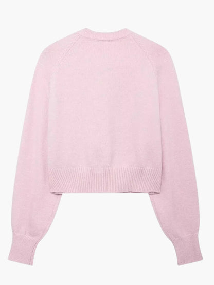 Cardigan Court Tricot Féminin