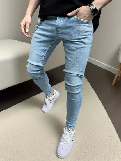 Pantalon Homme Lin Coton Été Léger