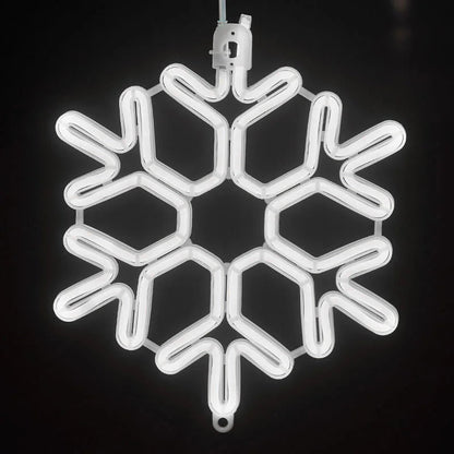 Lampe LED Plafond Flocon de Neige Design Élégant
