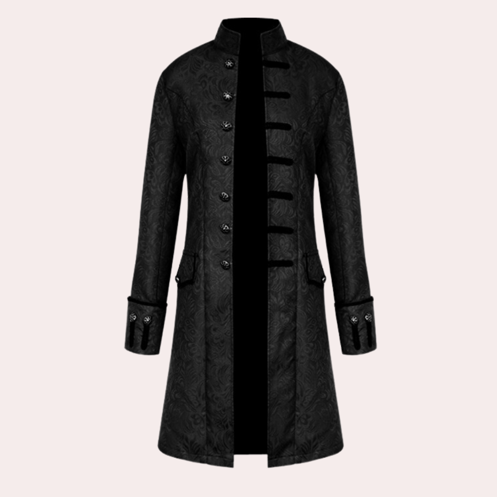 YIANNIS - Manteau Style Gothique Long d'Homme