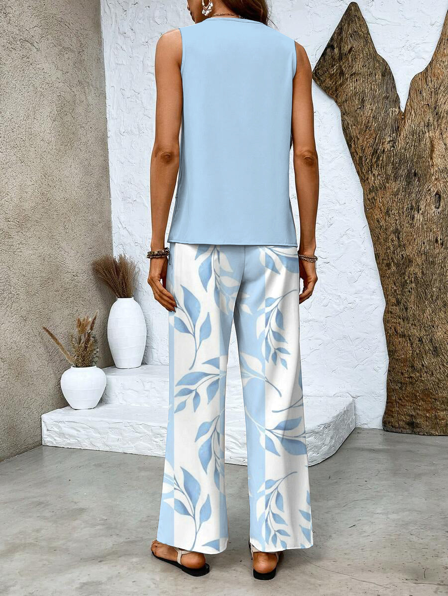 Robe de plage deux pièces légère et confortable pour femme