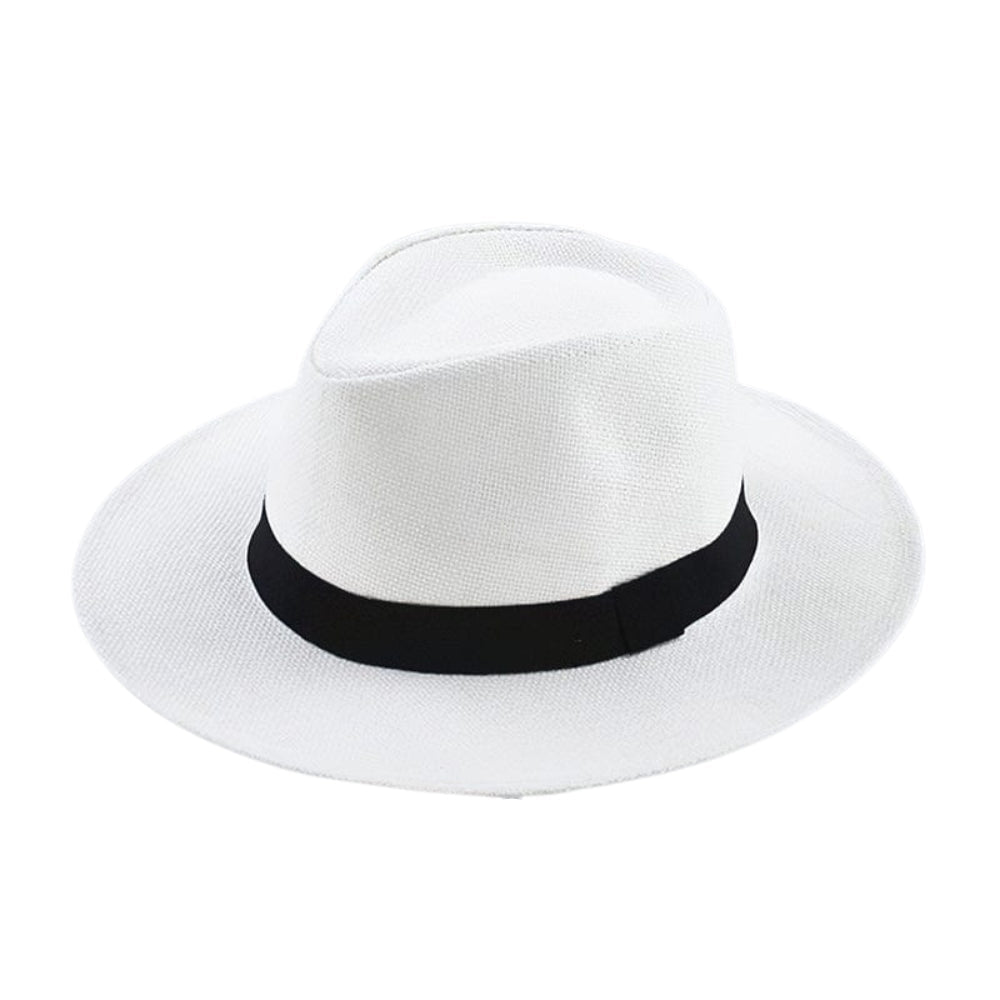Chapeau Femme à Bord Large avec Nœud Élégant - PanierRoyale