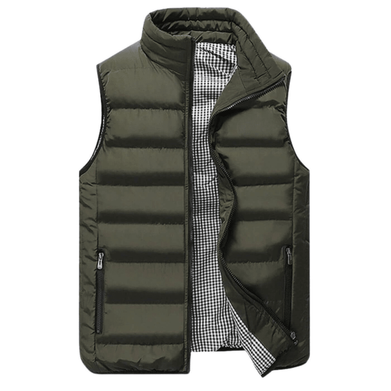Gilet marin sans manches chaud pour homme