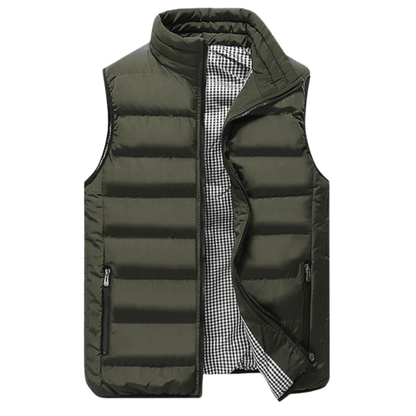 Gilet marin sans manches chaud pour homme