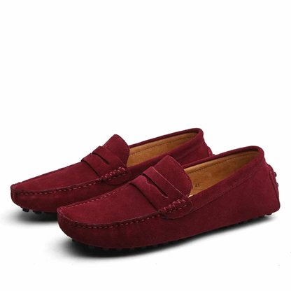 Mocassins Cuir Authentiques Confort Homme