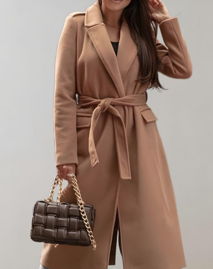 Manteau Femme Long Élégant et Chaud pour Hiver