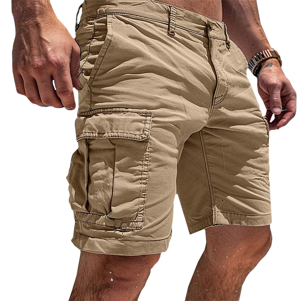 Pantalon Chino Cargo Homme Court et Comfortable - PanierRoyale