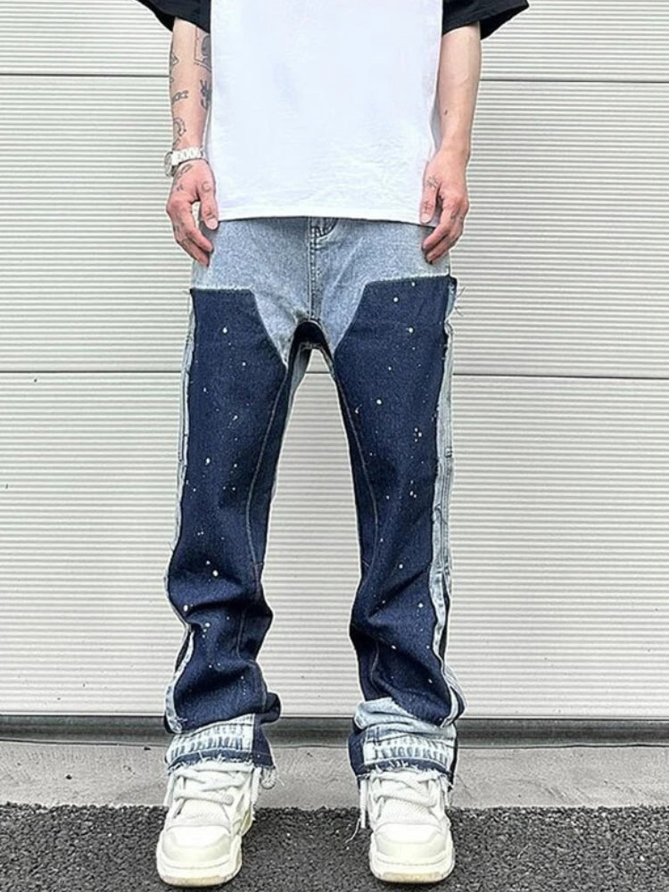 Pantalon Confortable Taille Relâchée avec Poches Utiles