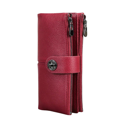 Portefeuille Téléphone Femme avec Poches Cartes et Fermeture Magnétique