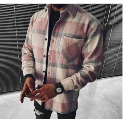 Chemise Homme Flanelle Hiver Manches Longues