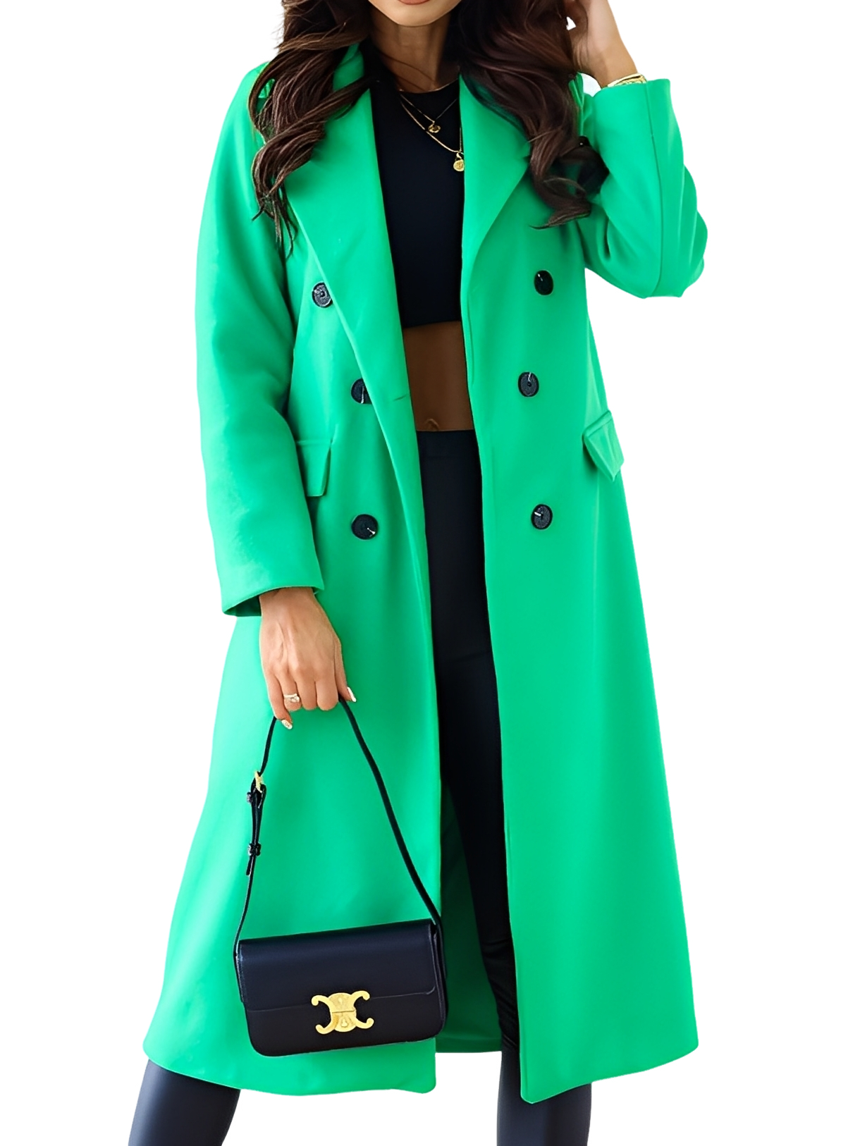Manteau Femme Hiver Chic - Veste Longue Douce et Chaude