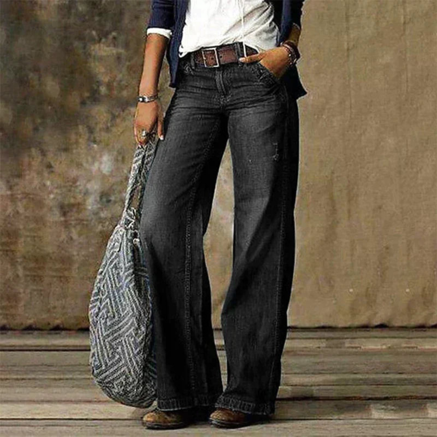 Delcina | Pantalon Femme Élégant et Doux - luxestyle