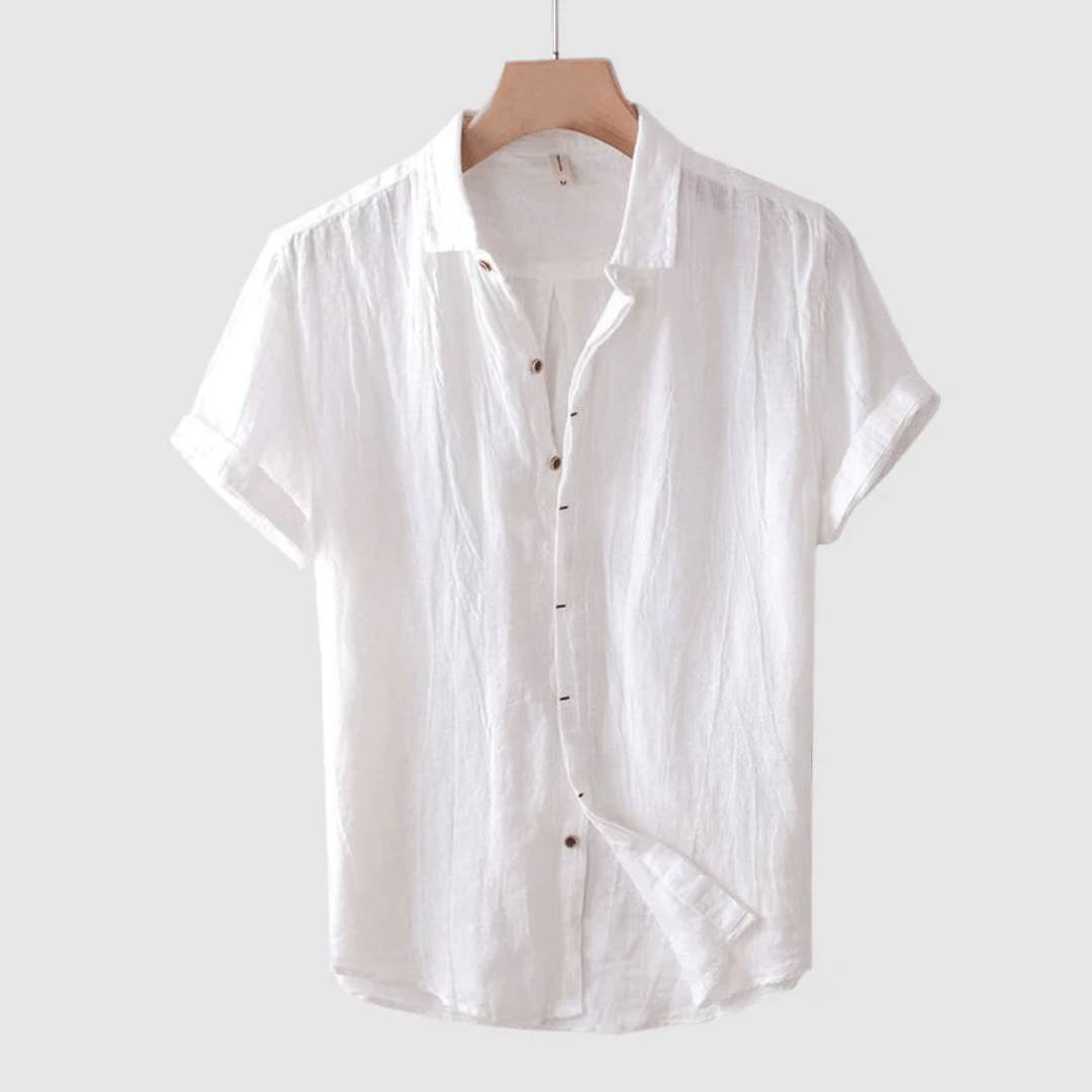 Chemise Homme Manches Courtes Été Décontractée