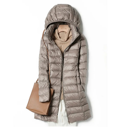 Parka Femmes Longue et Élégante pour Hiver
